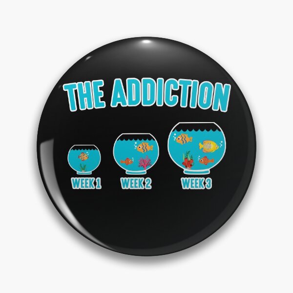 Item preview, Addiction Fish Aquarium Aquarist Tank designed and sold by dotzi.