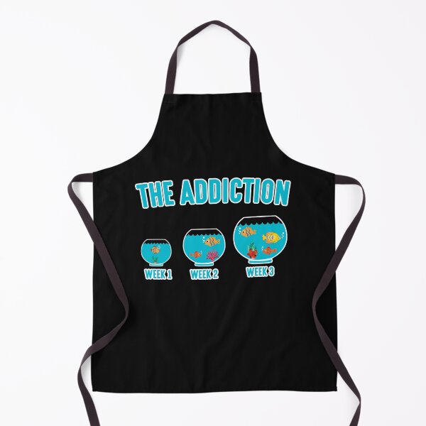 Item preview, Addiction Fish Aquarium Aquarist Tank designed and sold by dotzi.