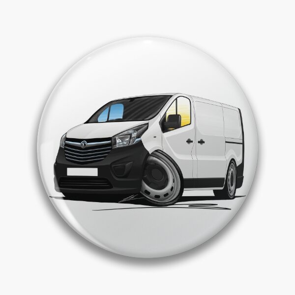 Item preview, Vauxhall Vivaro (B) White Van designed and sold by Yeomans Cartoons.