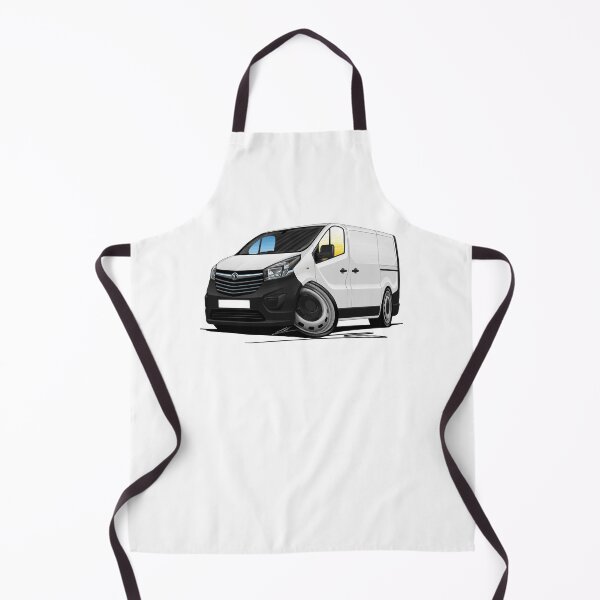 Item preview, Vauxhall Vivaro (B) White Van designed and sold by Yeomans Cartoons.