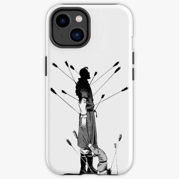 Anime. Vinland Saga. Thors. Thorfinn. Noir et blanc. Coque antichoc iPhone