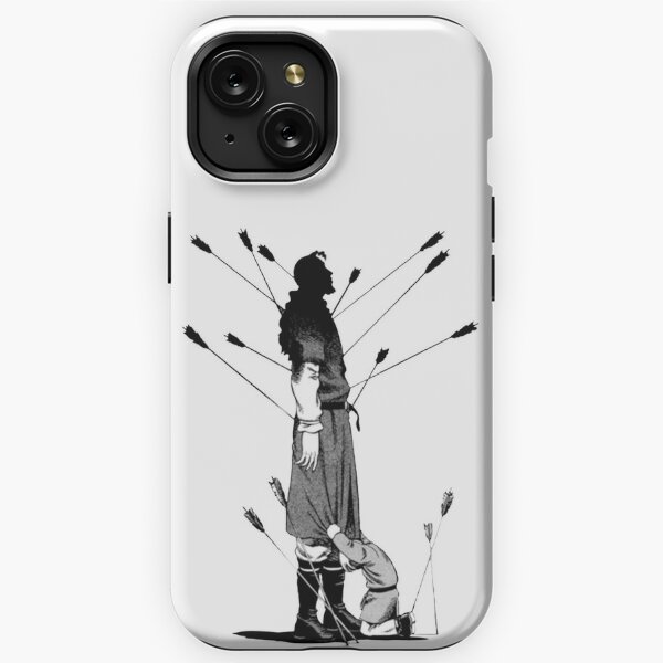 Capa de vidro macio para iPhone, The Darkness Art, Vikings, Ivar