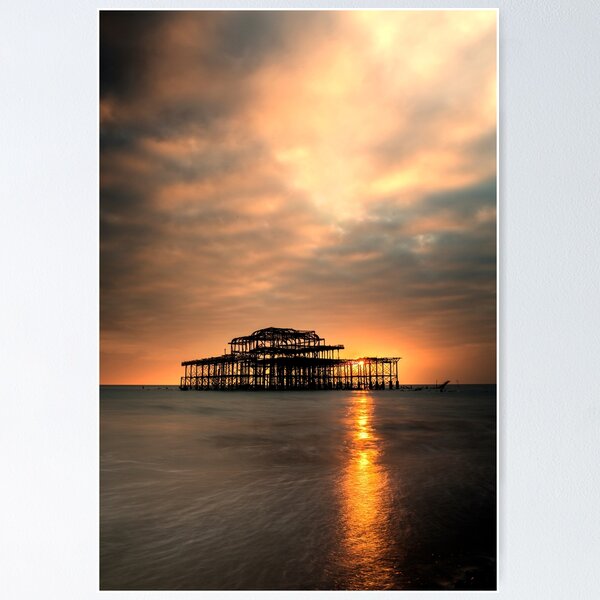 Item preview, Brighton West Pier designed and sold by LenBrook.