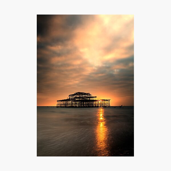 Item preview, Brighton West Pier designed and sold by LenBrook.