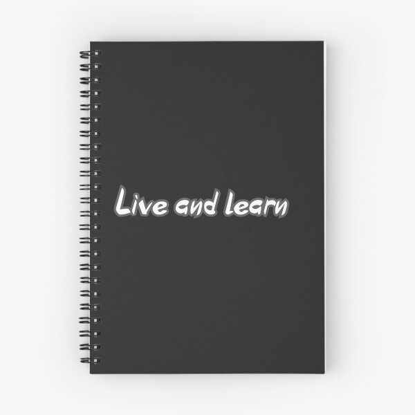 Item preview, Live and learn  designed and sold by Inspiring Strokes.