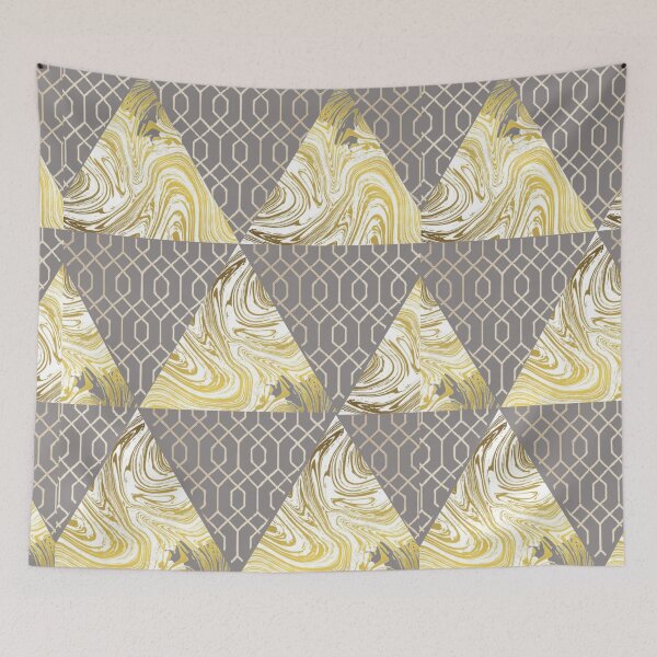 Item preview, Elegant tringular pattern in home design or clothing designed and sold by JTTL.