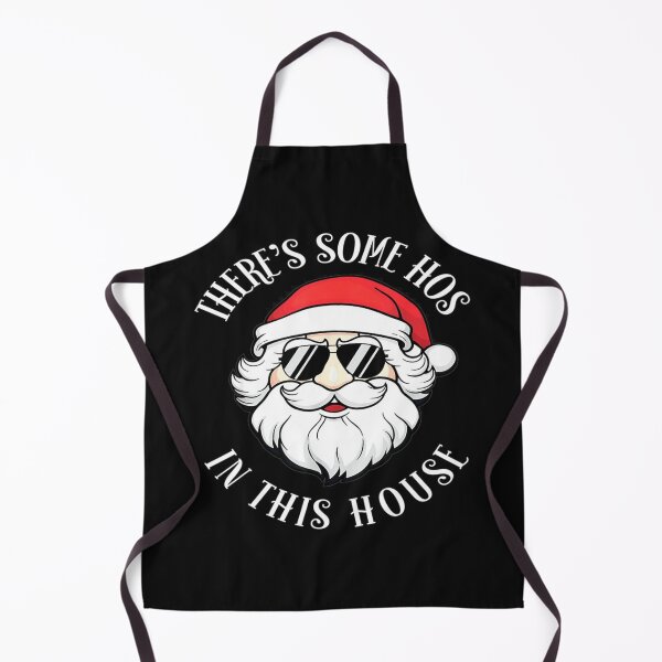 Item preview, There's Some Hos In this House - Funny Christmas Santa Claus t-shirts designed and sold by Trendy Shirt.