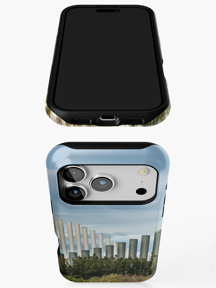 Thumbnail 3 of 4, iPhone Case, Metal waves designed and sold by Ralph Goldsmith.