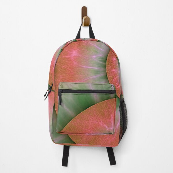 Item preview, Abstract Artwork Optical Swirling Illusion Peach And Lime Green Print designed and sold by Mary Riley.