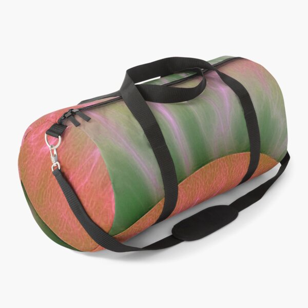 Item preview, Abstract Artwork Optical Swirling Illusion Peach And Lime Green Print designed and sold by Mary Riley.