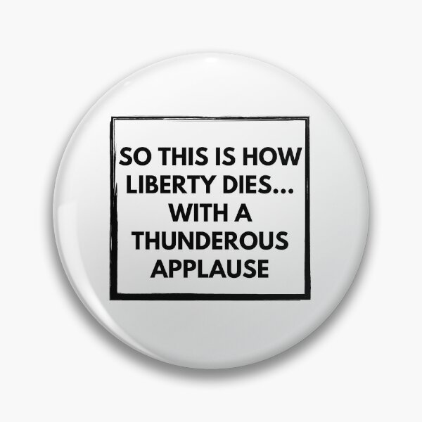 Item preview, So This Is How Libery Dies... With a Thunderous Applause designed and sold by flying-flamingo.