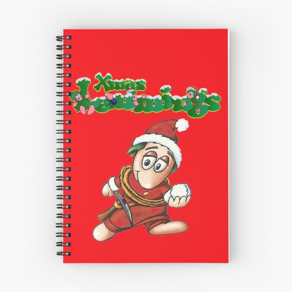 Aperçu de l'œuvre Lemmings de Noël créée et vendue par RetroGoodies.