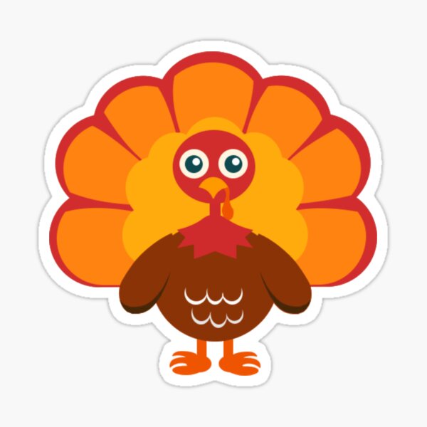 "Turkey" Sticker for Sale by RGJUN Redbubble