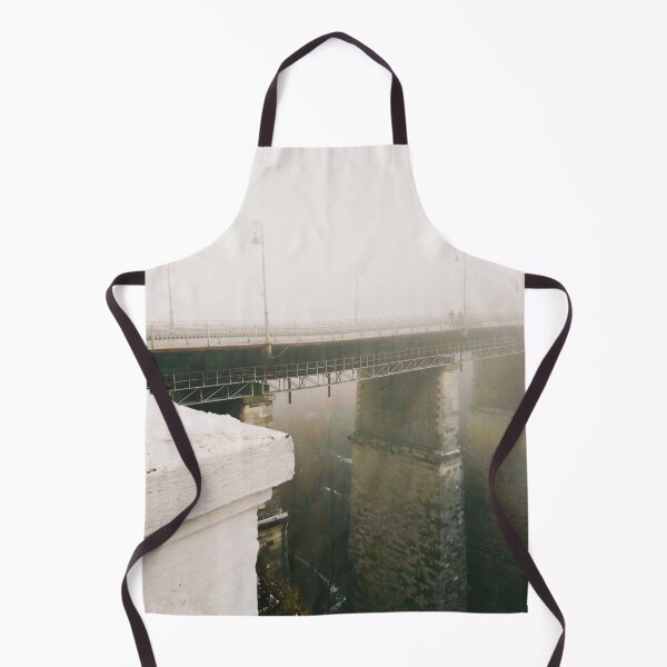 Item preview, Misty bridge leading to nowhere over the Canyon designed and sold by helenkaiy.