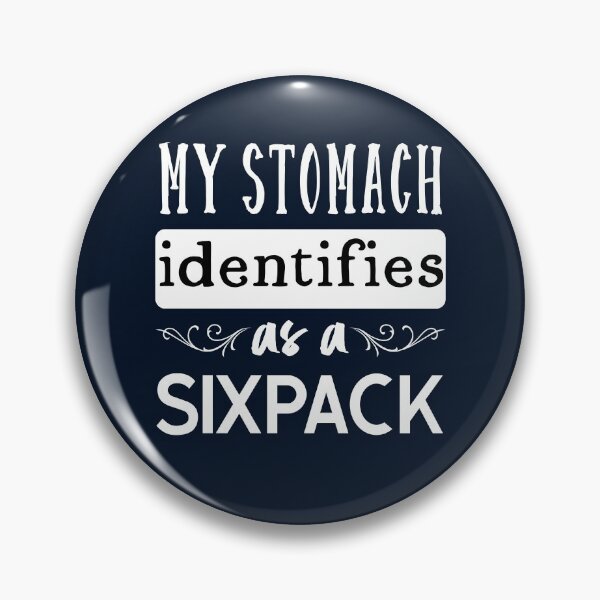 Item preview, This stomach identifies as a sixpack designed and sold by ChatterFox.