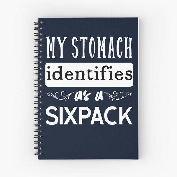 Item preview, This stomach identifies as a sixpack designed and sold by ChatterFox.