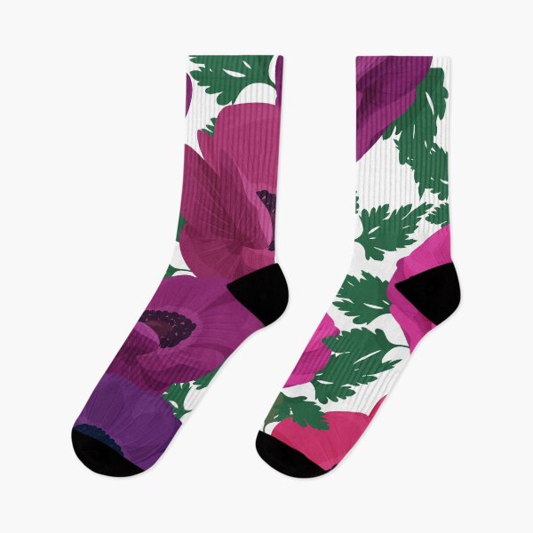Item preview, Anemone Flower Pattern designed and sold by zoey Shetty.