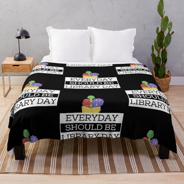 Item preview, Everyday Should Be Library Day designed and sold by The Sober Art.