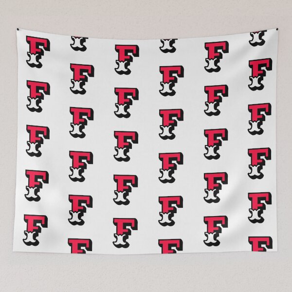 Item preview, Monogram F - Alphabet Scrapbooking Red/White Circus Style designed and sold by yisela.