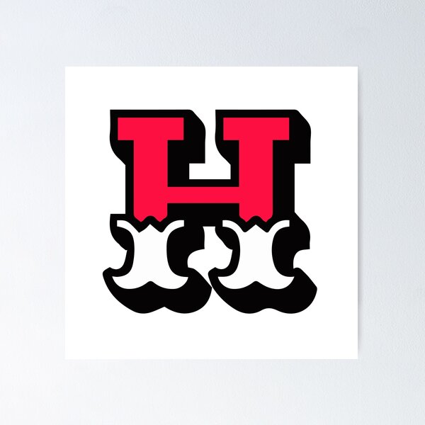 Item preview, Monogram H - Alphabet Scrapbooking Red/White Circus Style designed and sold by yisela.