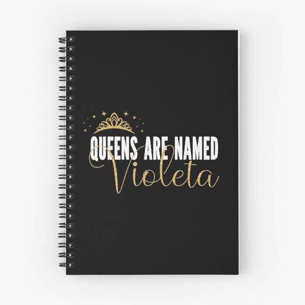 Item preview, Queens Are Named Violeta Personalized First Name Girl product designed and sold by Grabitees.
