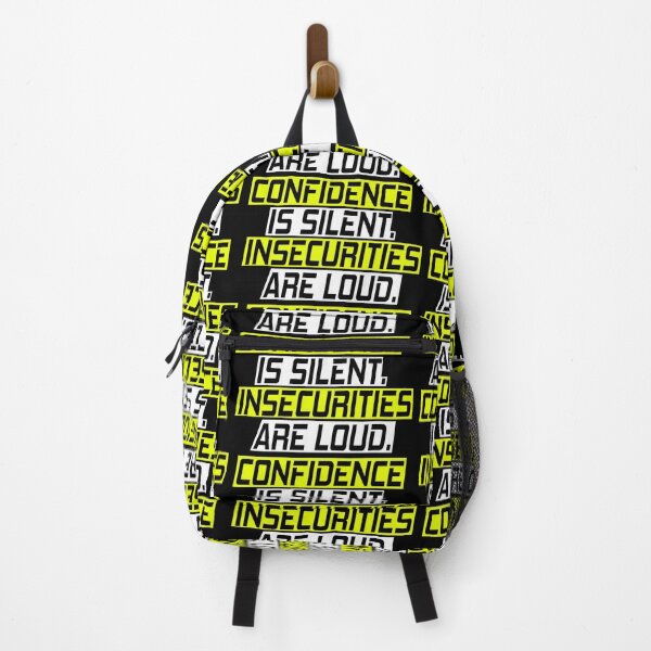 Item preview, Confidence is silent. Insecurities are loud. designed and sold by SelfMotivation.