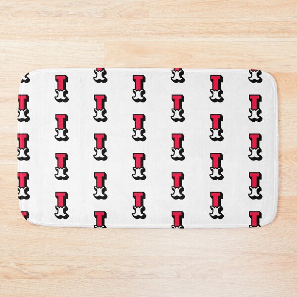 Item preview, Monogram I - Alphabet Scrapbooking Red/White Circus Style designed and sold by yisela.