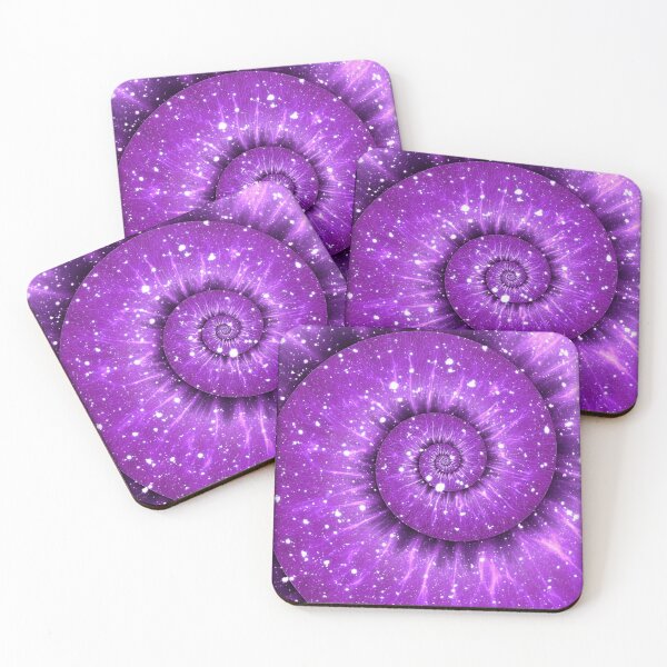 Item preview, Abstract Print Purple Swirling Optical Illusion designed and sold by Mary Riley.