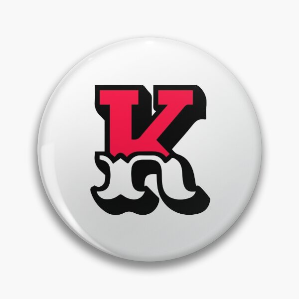 Item preview, Monogram K - Alphabet Scrapbooking Red/White Circus Style designed and sold by yisela.