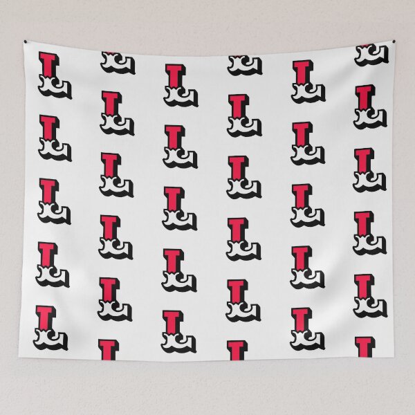 Item preview, Monogram L - Alphabet Scrapbooking Red/White Circus Style designed and sold by yisela.