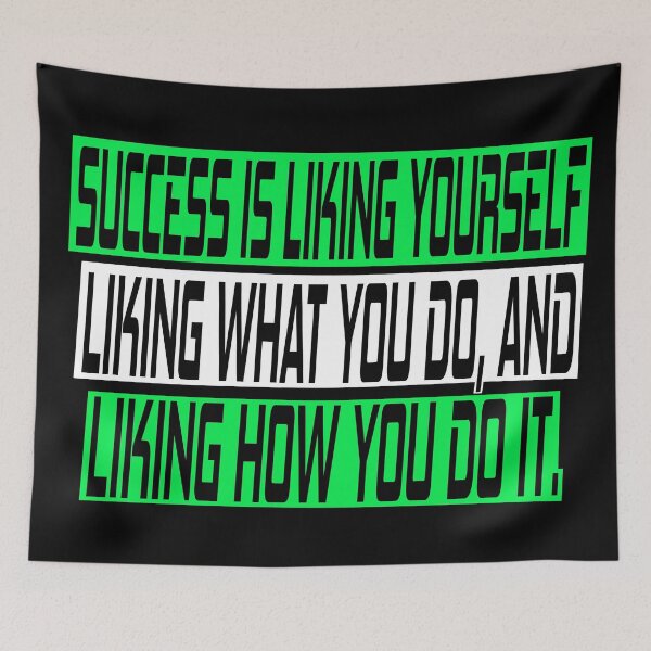 Item preview, Success is liking what you do and liking yourself designed and sold by SelfMotivation.