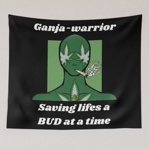 Item preview, Weed Lover Ganja Warrior designed and sold by Hypnotees.