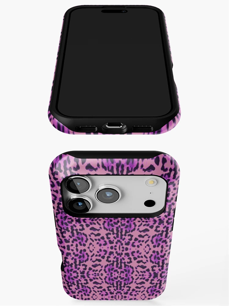 Thumbnail 3 of 4, iPhone Case, leopardprint pattern designed and sold by RueChiedza.
