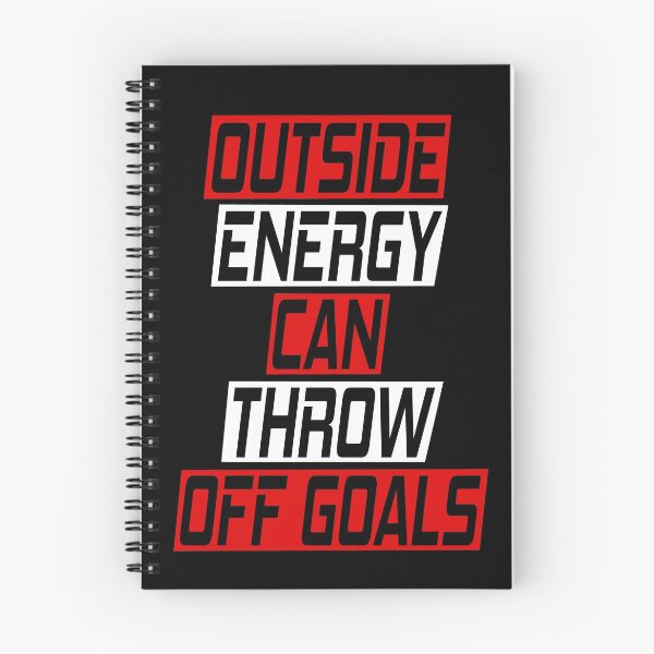 Item preview, Outside energy can throw off goals designed and sold by SelfMotivation.