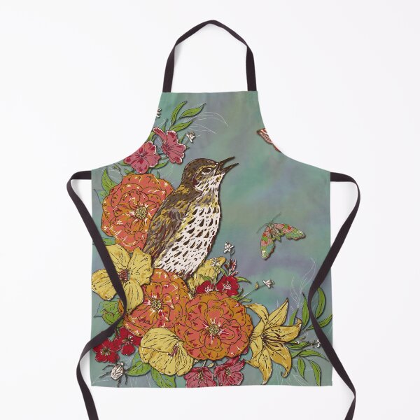Item preview, Vintage Song Thrush designed and sold by lottibrown.
