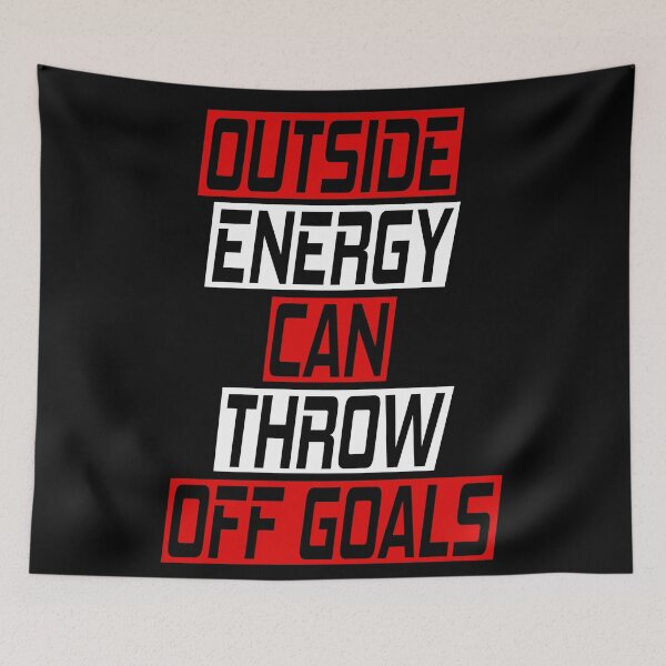 Item preview, Outside energy can throw off goals designed and sold by SelfMotivation.