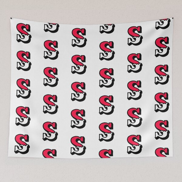 Item preview, Monogram S - Alphabet Scrapbooking Red/White Circus Style designed and sold by yisela.