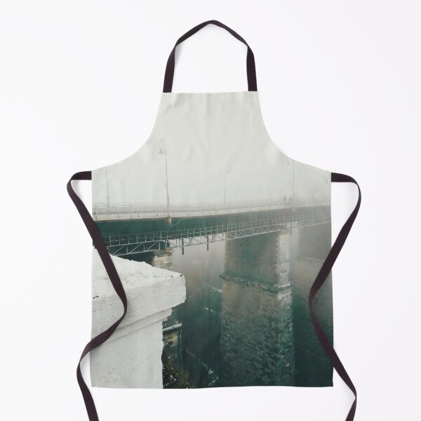 Item preview, Misty bridge leading to nowhere over the Canyon designed and sold by helenkaiy.