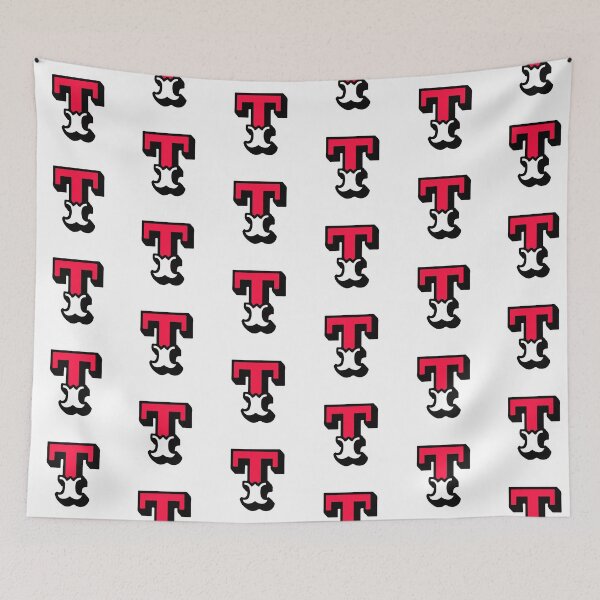 Item preview, Monogram T - Alphabet Scrapbooking Red/White Circus Style designed and sold by yisela.