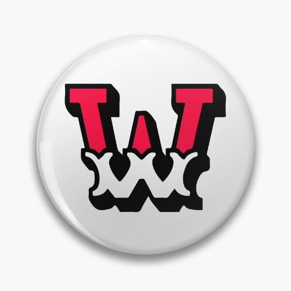 Item preview, Monogram W - Alphabet Scrapbooking Red/White Circus Style designed and sold by yisela.