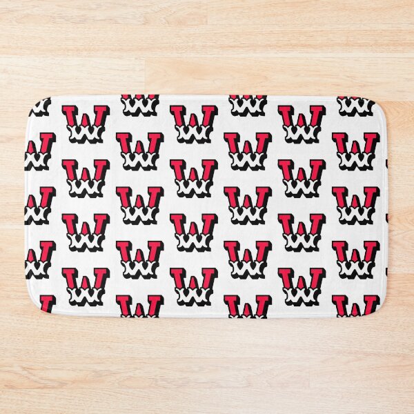 Item preview, Monogram W - Alphabet Scrapbooking Red/White Circus Style designed and sold by yisela.