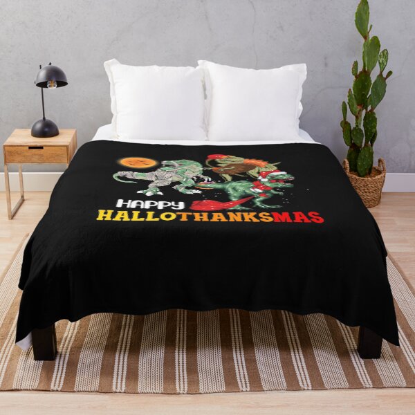 Item preview, Happy Hallothanksmas Thanksgiving Dinosaur T-Rex Turkey designed and sold by CreativeGift.
