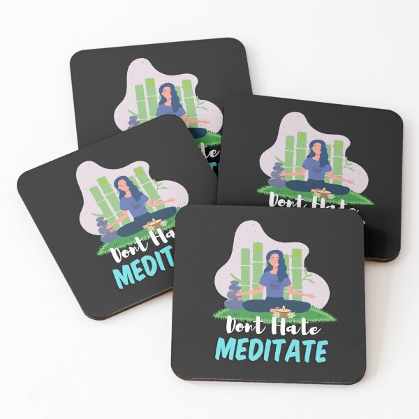 Item preview, Don't Hate Meditate Human designed and sold by aoichan3939.