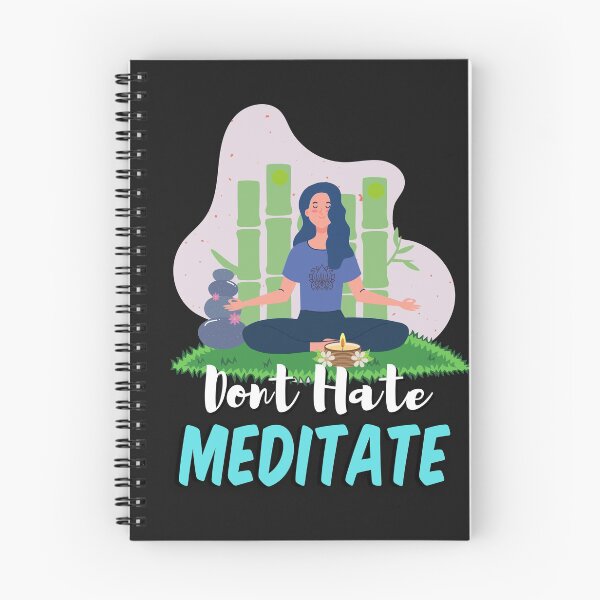 Item preview, Don't Hate Meditate Human designed and sold by aoichan3939.