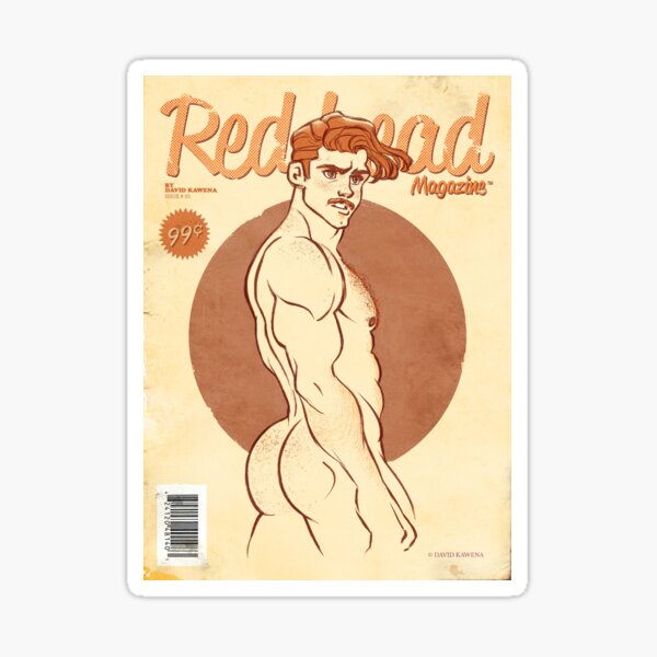 Redhead - Print Sticker