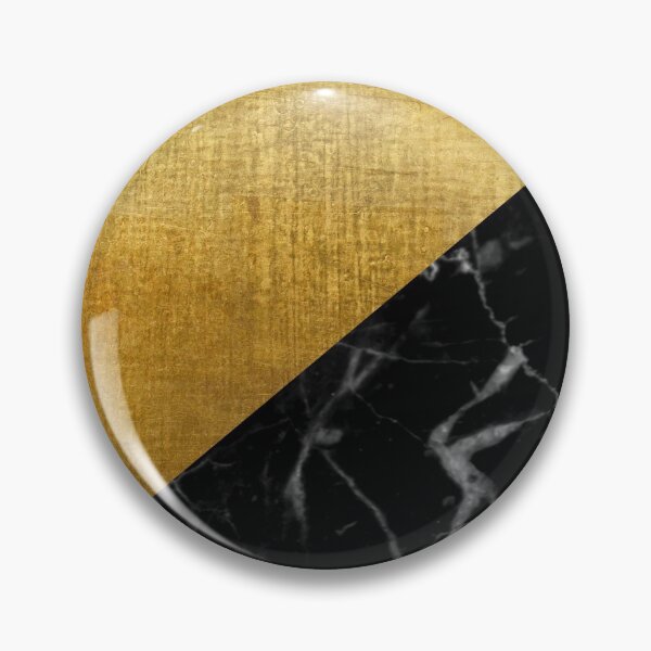 Item preview, gold pallet and black and white marble / beautiful pattern designed and sold by SpicyCherrys.
