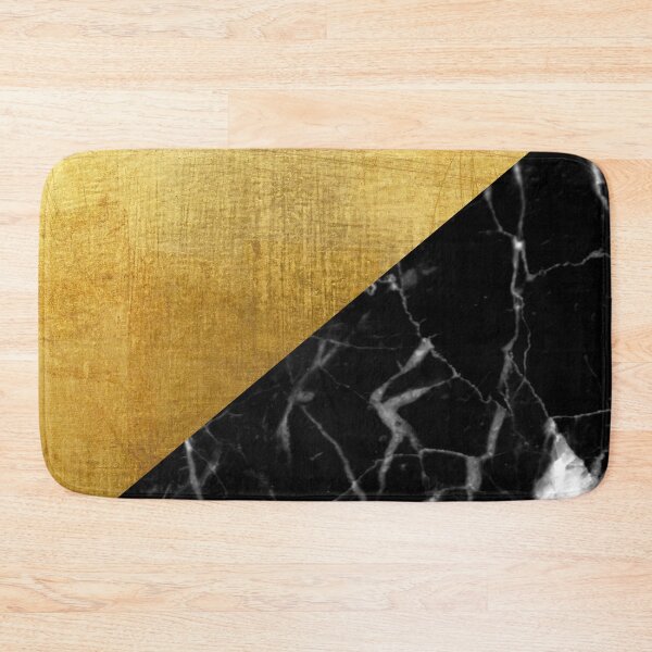 Item preview, gold pallet and black and white marble / beautiful pattern designed and sold by SpicyCherrys.