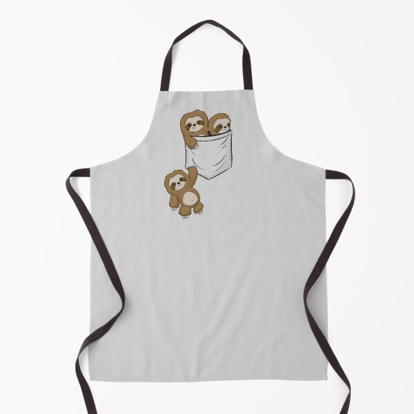 Item preview, For Sloth Lovers Cute Kawaii Baby Sloths In Pocket designed and sold by Skizzenmonster.