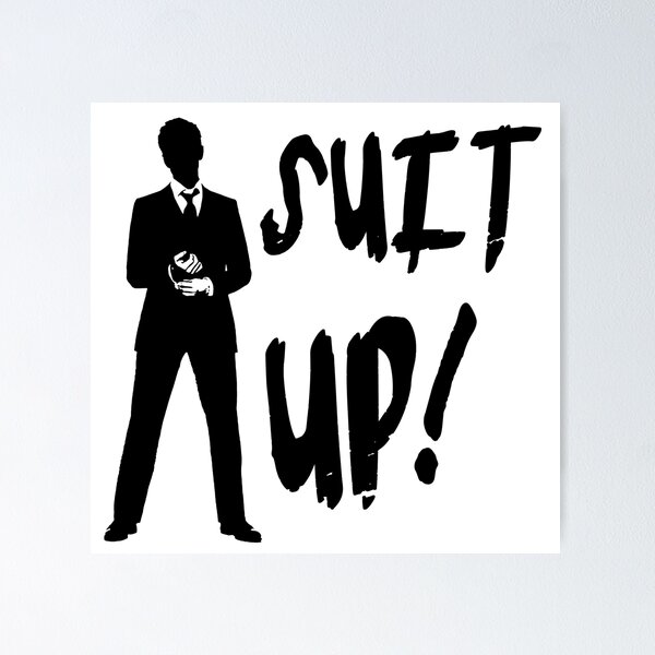 Barney Stinson Suit Up How I Met Your Mother Matte Finish Poster P