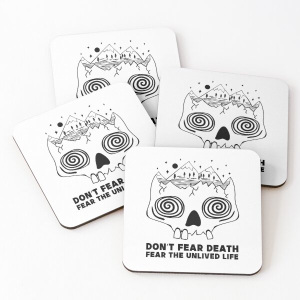 Item preview, Don’t fear death fear the unlived life designed and sold by Kamidrago.